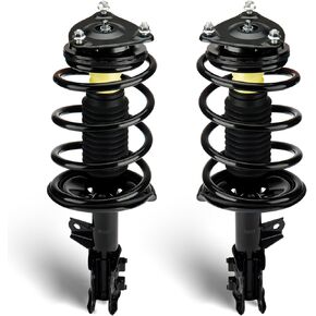 Front Complete Struts Assembly w/Coil Spring Shock Absorber Fit for Hyundai Elantra 2007 2008 2009 2010, Replace for 172306 172305, 2Pcs