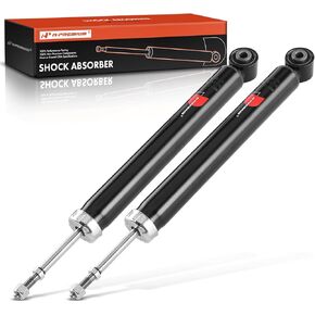 A-Premium Rear Pair [2] Shock Absorber Compatible with Infiniti QX70 2014-2017, FX50 2009-2013, FX37 2013, FX35 2009-2012, Driver and Passenger Side
