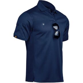 Arjen Kroos Men's Tactical Polo Shirts Short Sleeve Performance Golf Shirts