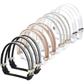 4 Pairs High Heels Shoe Straps Elastic Holding Heels Ankle Belt Band Detachable Rhinestone Shoe Straps Adjustable Replacement Shoe Lace for Girls Women Sandals Slippers Anti-Loose Shoes