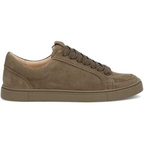 Frye Women's FR40843 Ivy Court Low Lace Sneaker, Steel - 8M