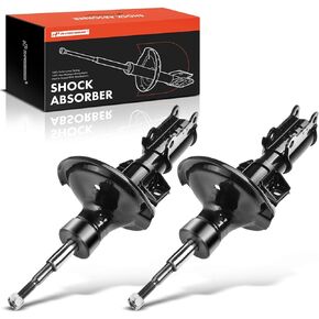 A-Premium Front Pair (2) Strut Assembly Compatible with Volvo S60 2001-2009, S80 1999-2006, V70 2001-2007, Driver and Passenger Side