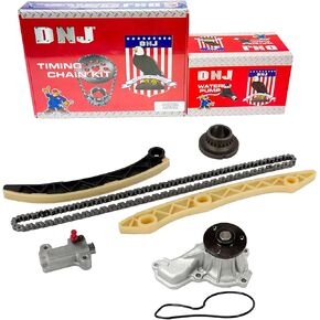 DNJ TK246WP TIMING KIT WITH WATER PUMP FOR 06-11 HONDA / L4 / 1.8L SOHC 16V R18A1, R18A4