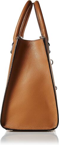 Calvin Klein Logan Mercury Leather Satchel in Saudi Arabia