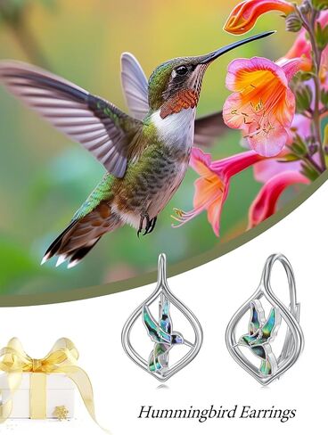 WINNICACA Leverback Earring for Women 925 Sterling Silver Dangle Drop Hoop Earrings for Women Her Daughter Wife Friend Birthday Anniversary Christmas Gift in Saudi Arabia