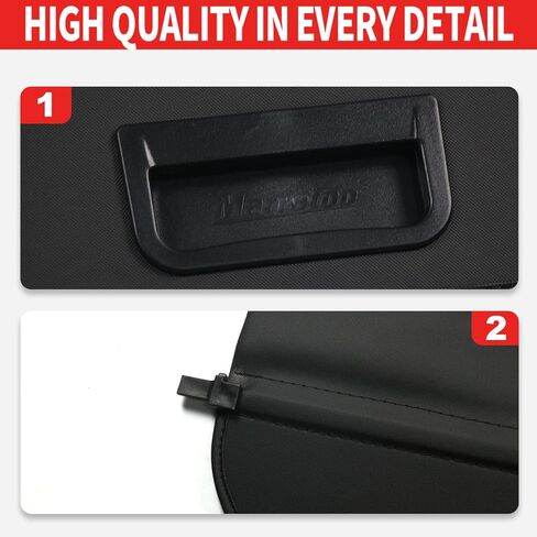 Marretoo Cargo Cover for 2025 Subaru Forester(No Gap) for 2025 Subaru Forester Accessories Upgrade Version Black Retractable Trunk Cover Security Shield Shade in Kuwait