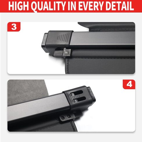 Marretoo Cargo Cover for 2025 Subaru Forester(No Gap) for 2025 Subaru Forester Accessories Upgrade Version Black Retractable Trunk Cover Security Shield Shade in Kuwait