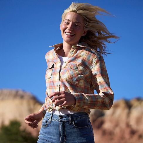 Eddie Bauer Women's Firelight Flannel Shirt in Kuwait