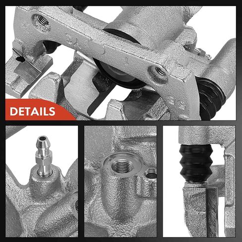 مجموعة فرجار قرص الفرامل الممتازة مع دعامة متوافقة مع Mazda Miata 1990 1991 1992 1993 - السائق الخلفي وجانب الراكب، قطعتان in Saudi Arabia