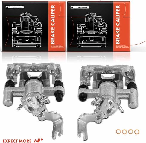 مجموعة فرجار قرص الفرامل الممتازة مع دعامة متوافقة مع Mazda Miata 1990 1991 1992 1993 - السائق الخلفي وجانب الراكب، قطعتان in Saudi Arabia
