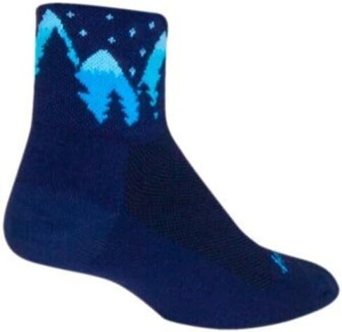 SockGuy Unisex Midnight 3in Ankle Athletic Cycling/Running Socks in Saudi Arabia