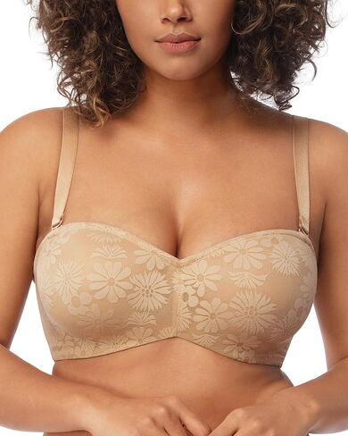 HSIA حمالات صدر بدون حمالات للنساء، حمالة صدر باندو مقاس كبير للصدر الكبير in Kuwait