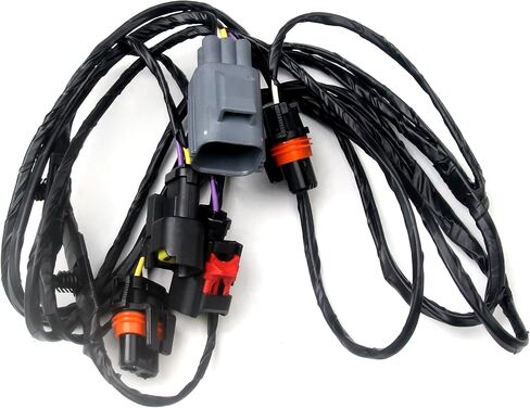 مجموعة أسلاك مصباح الضباب الأمامي الجديد متوافقة مع كرايسلر 300 2005-2010 استبدال 5059136AB in Kuwait