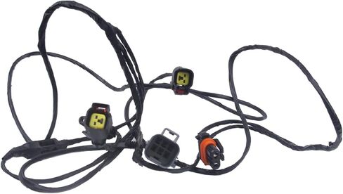 مجموعة أسلاك مصباح الضباب الأمامي الجديد متوافقة مع كرايسلر 300 2005-2010 استبدال 5059136AB in Kuwait