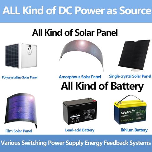 TINGEN 1200W Grid Tie Inverter with LCD Solar Panel Input 55V-90V Battery Voltage Input 48V AC Output 90V-140V in Kuwait
