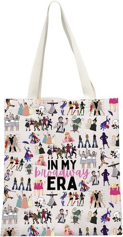 GJTIM Broadway Musical Gift Theatre Bag In My Broadway Era Gift West End Broadway Zipper Pouch Makeup Bag in Kuwait