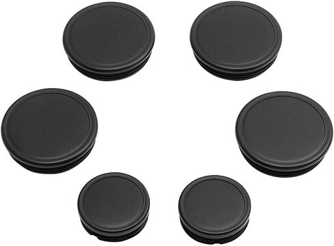RDBS 6PCS Frame Tube Hole Plugs for 2001-2019 GMC Sierra and Chevrolet Silverado 2500HD Rear Wheel Well and Cab Frame Holes in Saudi Arabia