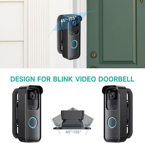 Adhesive Door Mount Compatible with Blink Video Doorbell in Kuwait