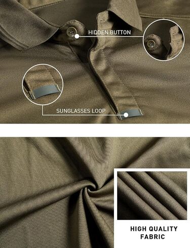 Arjen Kroos Men's Tactical Polo Shirts Short Sleeve Performance Golf Shirts in Saudi Arabia