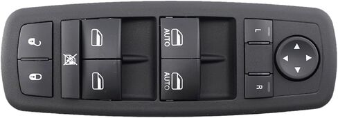 Master Power Window Switch Driver Side for 2015-2022 Jeep Cherokee,2 AUTO,Front Left, Replace# 68231805AA,68271206AB in Saudi Arabia