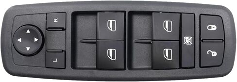 Master Power Window Switch Driver Side for 2015-2022 Jeep Cherokee,2 AUTO,Front Left, Replace# 68231805AA,68271206AB in Saudi Arabia