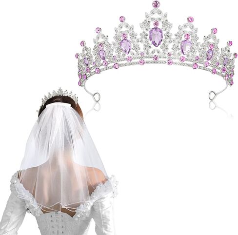 Birthday Crown Headband Birthday Sash Crowns for Women Tiaras for Women Silver Crown Birthday Girl Crown Birthday Tiara for Women Crystal Crown Birthday Sash and Crown for Birthday Party in Kuwait