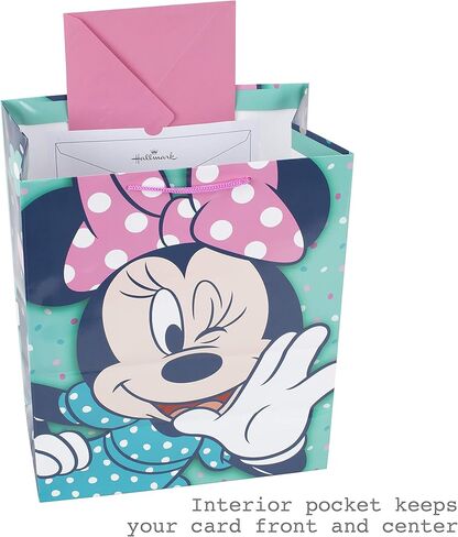 Hallmark Disney Princess Gift Bags (1 Large, 1 Extra Large) Ariel, Tiana, Rapunzel, Moana, Snow White, Belle in Saudi Arabia