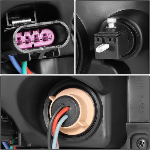 DNA MOTORING HL-OH-CHA11-BK-CL1 Black Housing Headlights Compatible with 11-14 Charger in Saudi Arabia