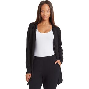 Ella Moss Ladies' Cozy Cardigan (Black, x-Small)