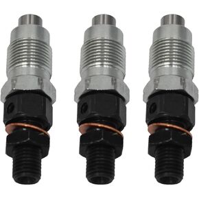 3Pcs Fuel Injectors Replacement for Kubota D722 D782 Engine Replace H1600-53000 16001-53002 16001-53000