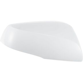 X AUTOHAUX Car Rear View Right Passenger Side Mirror Cover Cap Replacement White for Toyota RAV4 2019-2023 Mirror Guard Covers Exterior Decoration Trims