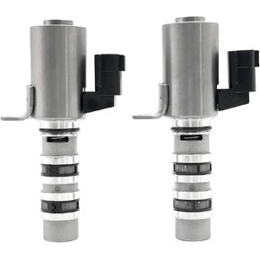 Engine Variable Valve Timing Solenoid VVT 2-pc Compatible with ALTIMA SENTRA MAXIMA FRONTIER PATHFINDER MURANO TITAN QUEST ARMADA 370Z Q45 GT-R EX35 FX35 FX37 FX45 G25 G35 G37 M37 M45 2.5L 3.5L 5.6L