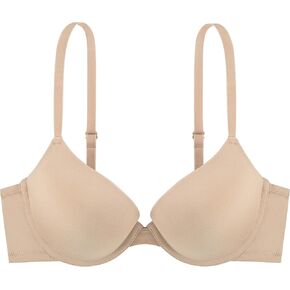 DORINA Simple Regular Tshirt Bra for Women Underwire Full Coverage Demi Padded Comfort Everday
