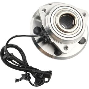 Front Wheel Brake Hub Bearing Assembly Compatible with 2007-2016 Jeep Wrangler Replaces 52060398AC