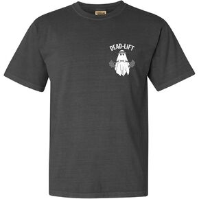 Funny Gym T-Shirt - Dead-Lift Shirt Workout Fitness Graphic Tshirt Tee - Humor Top for Men