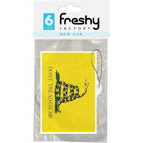 Don't Tread Car Air Freshener New Car Scent Freshy Factory (6 Pack)