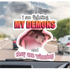 Rawan Car Air Freshener, Car Accessories Cute Cartoon for Women Girls And men Car, Decor Hanging Fresheners Car Interior Room Decorations, for Christmas Gift.