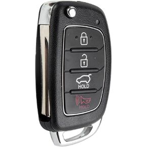 4-Button Keyless Entry Remote Car Key Fob Replacement for 2016-2019 Hyundai Tucson FCC ID:TQ8-RKE-4F25 Frequency: 433MHZ (1)
