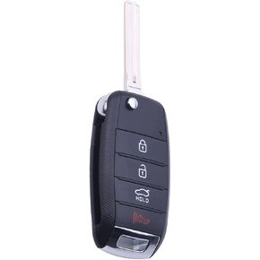 OCESTORE 4 Button Car Key Fob Keyless Entry Remote Replacement for 2014-2016 Sport-Age Replace NYODD4TX1306-TFL 95430-2T560