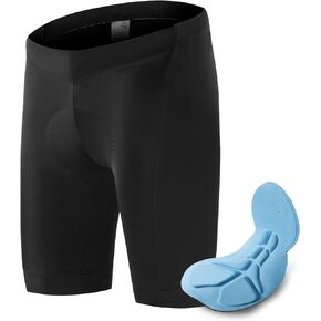 ROCKBROS Cycling Shorts Men Padded Bike Shorts with Pocket Road Mountain Biking Shorts Biking Riding Bicycle Underwear