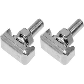 2PCS Car Battery Terminal Bolt, Vehicle Battery Terminal T-Bolt Kit, OEM#19116852 Auto Battery Cable Extender Bolt Nuts Replacement Accessories, Universal for SUV, Truck, RV