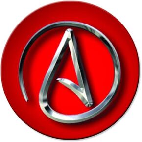 Circle A for Atheist Pinback Button - [1.25" Diameter]