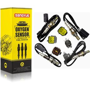 4X Oxygen Sensor 1 & 2 for Mazda 6 2003 2004 2005 3.0L Upstream + Downstream