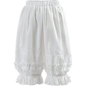 LTAKK Bloomers for Women Victorian Shorts Ruffle Lace Pumpkin Steampunk Pantaloons