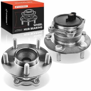 A-Premium 2 x Rear Wheel Bearing and Hub Assembly with 5-Lug Compatible with Mazda CX-5 CX5 2013-2020, 6 2014-2020