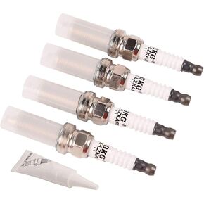 Bapmic 90919-01275 Iridium Spark Plugs w/Silicon Grease for Toyota Corolla 2013-2017 Prius 2014-2017 Lexus CT200h 2011-2017 Scion iQ