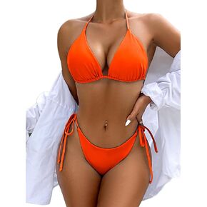 Rajputana Womens Bikini Sets Triangle String Brazilian Two Piece Swimsuit Thong Bathing Suit