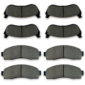 D881 D833 Front Rear Brake Pads Sets Fit For Ford For Explorer 2002-2005,For Mercury Mountaineer 2002-2005