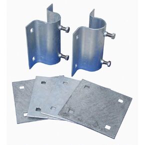 Dock Edge + Howell Dock Hardware Stationary Connector Kit with 2 Connectors and 2 Backer Plates