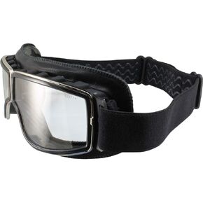 Birdz Eyewear Condor Sport Padded Motorcycle Riding Goggle Black with clear to smoke auto darkening Photochromic Lens
